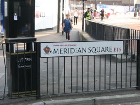 Greenwich Meridian Marker; England; LB Newham; Stratford (E15)